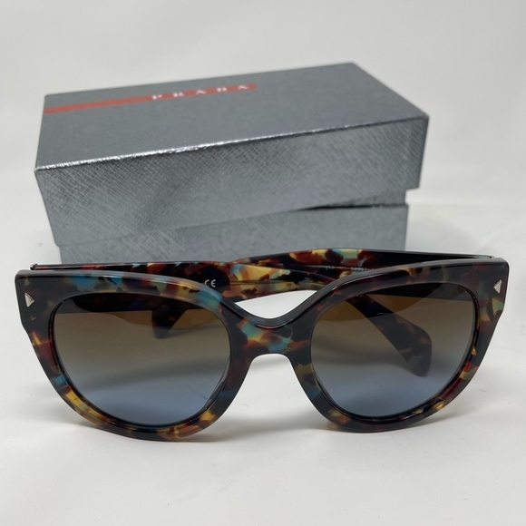 Authentic Prada Women\'s Multicolor Tortoise Sunglasses